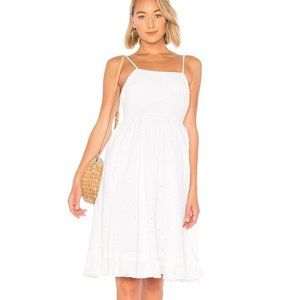 House of Harlow 1960 x Revolve Marlina White Cotton Eyelet Lace Dress